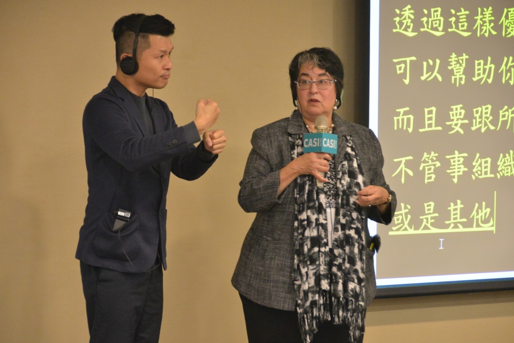 Betty Siegel 女士，談身心障礙人士共融的未來社會